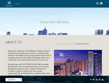 Tablet Screenshot of megaworldmakaticbd.com